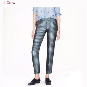 Jcrew collection pintucked silk pants